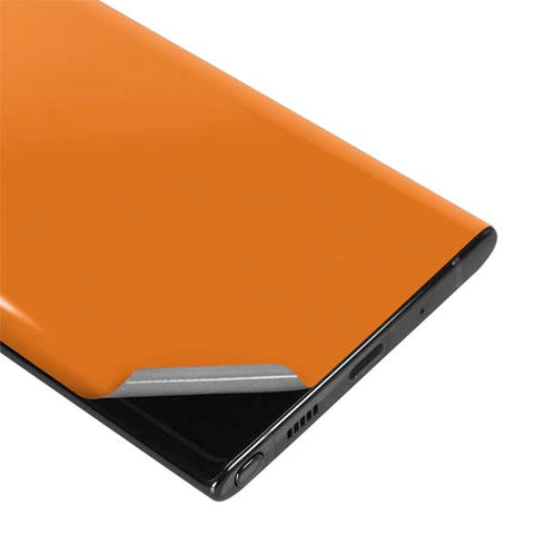 Orange Solid Galaxy Note 10 Skin